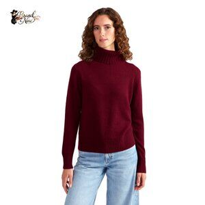 100% Cashmere Turtleneck Sweater Pullover Regular Fit